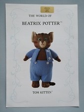 TOM KITTEN - Knitting Pattern from BEATRIX POTTER - New