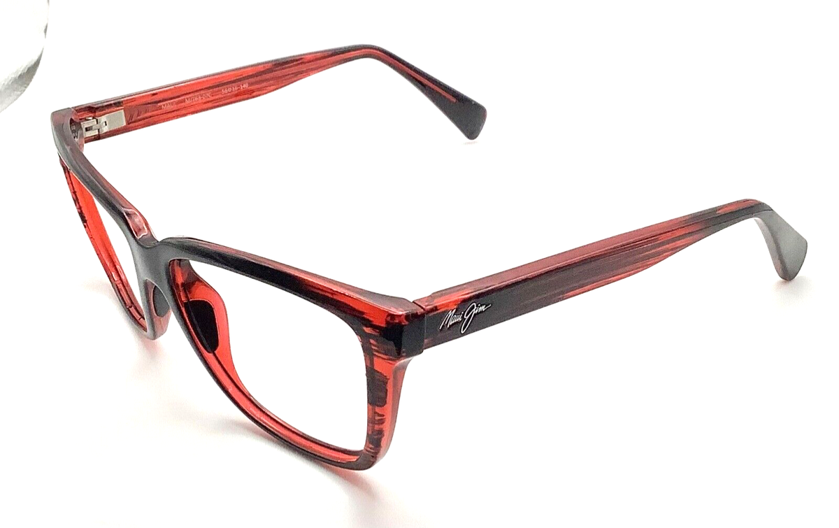 Maui Jim Jacaranda Sunglasses MJ 763-07C Red Stripe Frames‎ 56-16-140 H11073 Maui Jim Jacaranda Red Stripe Polarized Sunglasses | Costco main image 2