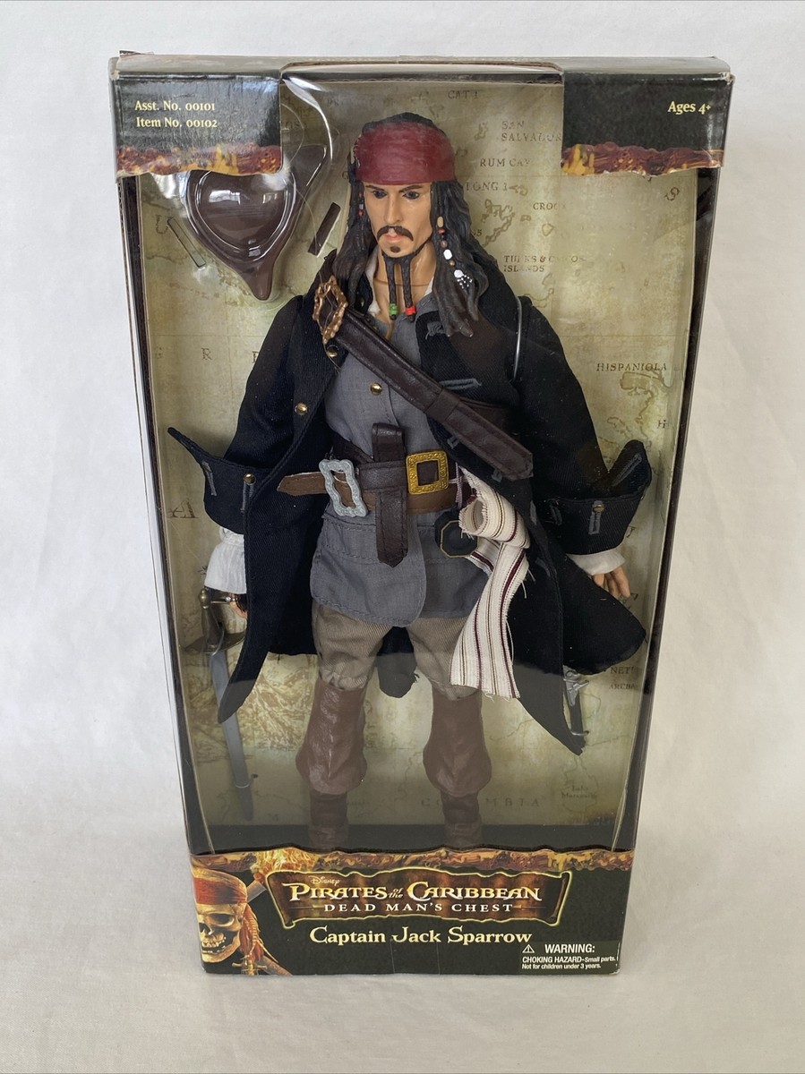Zizzle Disney Pirates of the Caribbean 12.5” CAPTAIN JACK Zizzle Disney Pirates of the Caribbean 12.5” CAPTAIN JACK