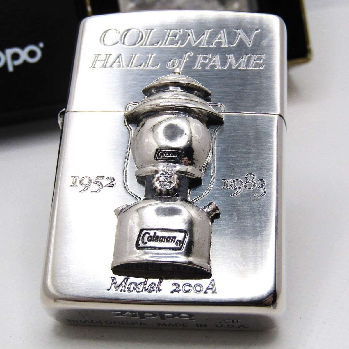 C*o様 【新品未使用 】COLEMAN Zippo ジッポライター　シリアルナ 未使用 Zippo コールマン Coleman THE HALL OF FAME シリアルNo