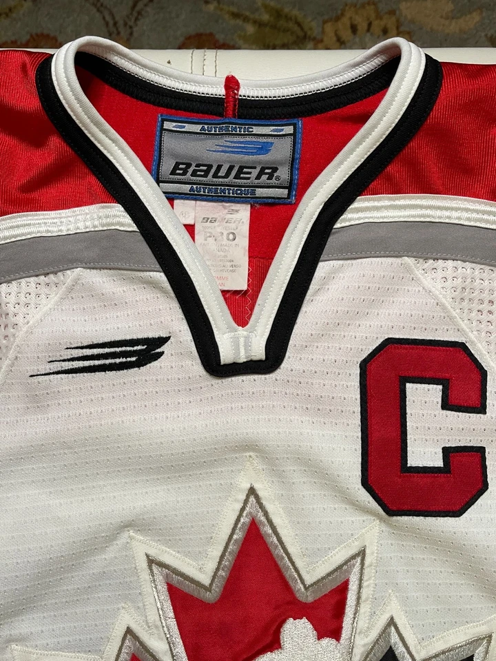 Eric Lindros No.88 Jersey by Bauer. 1998 Nagano Olympics. Sz 48  - Image 3 of 4