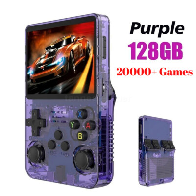 R36S Retro Handheld Video Game Console Linux System 20000 Games 3.5'' IPS Screen