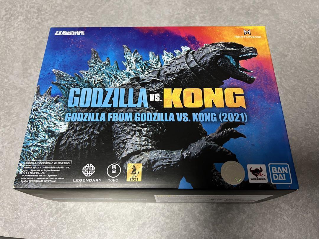 S.H.Monsterarts GODZILLA FROM GODZILLA VS. KONG 2021 Action Figure Bandai