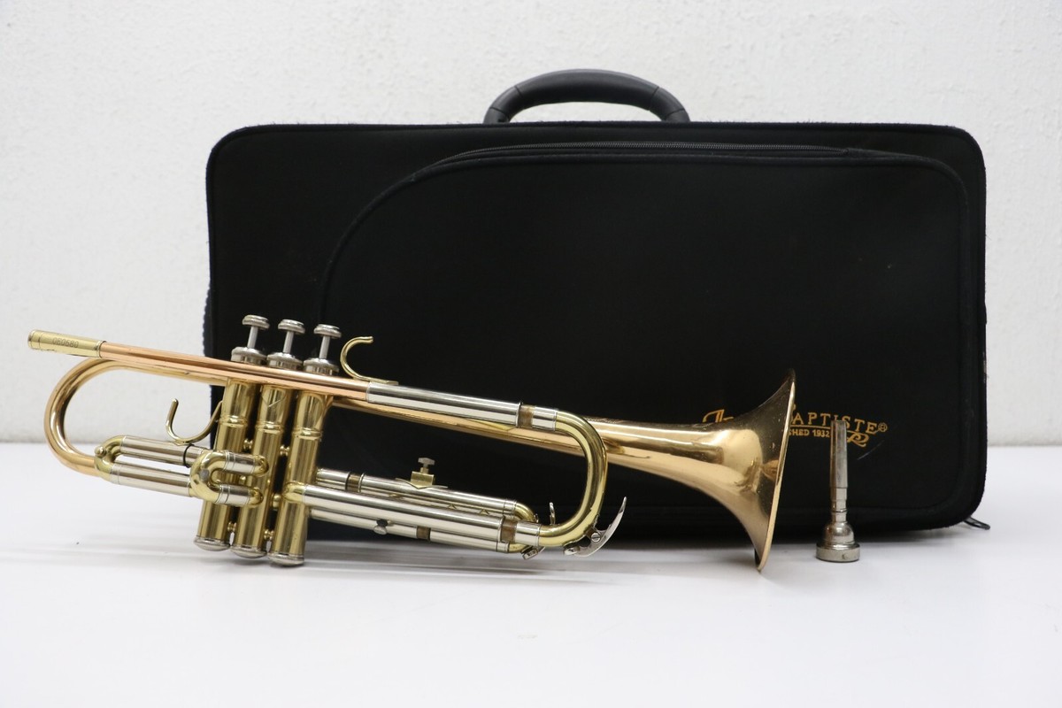 Jean Baptiste Brass Trumpet JBTP480LE with Mouthpiece & Case