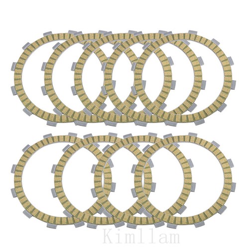 Clutch Friction Plate Kit for Kawasaki ZX1000 ZX-10 1988-1990 ZG1200 Voyager XII - Picture 3 of 8