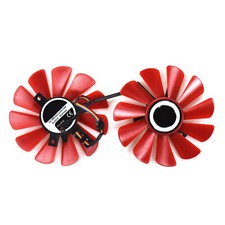 2pcs/Set 87mm Fan for XFX RX 570 RX 580 RS GPU Graphics Card Video Cooling 4 pin