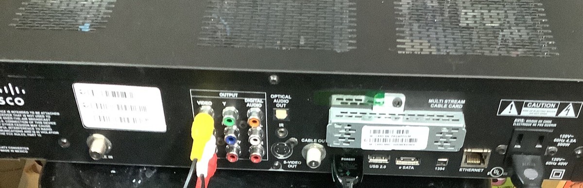 Cisco Explorer 8652HDC Digital Video TV Tuner Receiver HD DVR Set