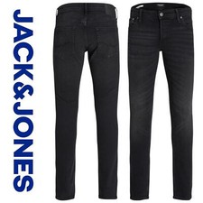 Jack & Jones Mens Denim Jeans Glenn Stretch Slim Fit