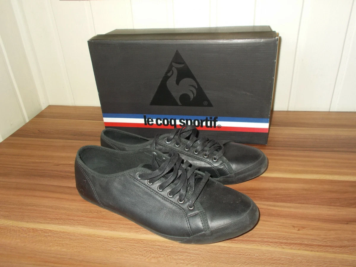 Toeschouwer buste gebied Chaussures ville lacets derby cuir dain noir LE COQ SPORTIF Deauville 41  8.5us | eBay