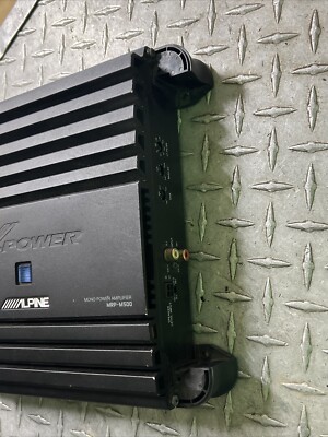 Alpine MRP-M500 Amplifier Mono Block Class D 300W RMS Tested | eBay