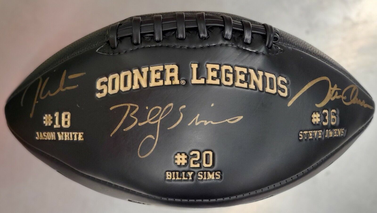 OU FOOTBALL GOLD SERIES SIGNED