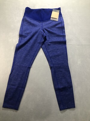 The North Face EcoActive Dune Sky 7/8 leggings, Size S Small NWT Blue Nice!!