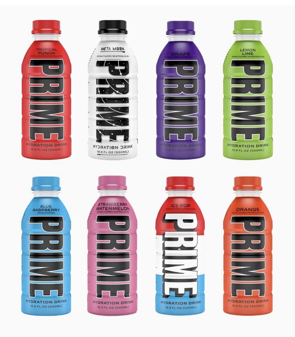 NEW! Prime Hydration Sports Drink All Flavors Variety Pack