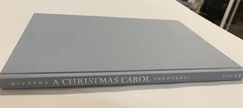 Vintage 1990 Hardcover Book Charles Dickens: Christmas Carol W/ Dust Cover - Picture 5 of 5