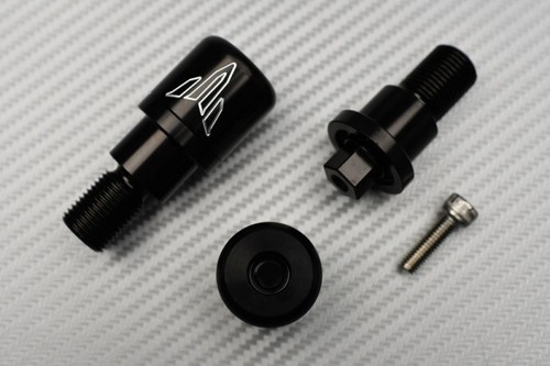 Bouchons D'extrémité De Guidon Moto - 17 Mm Ou 22 Mm (7/8") - Compatible Yamaha XSR 125 2021-2024 - Aluminium Anodisé, Couleur Au Choix