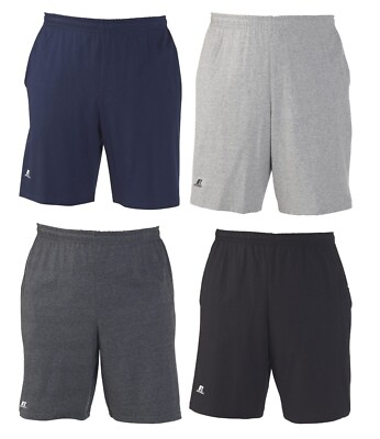 Russell Athletic 25843M Men's Cotton Gym Shorts 10
