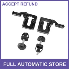 Hood Bumper Stopper&Lamp Mount Bracket Set TWO Custom for Lincoln MKZ 2013-2016