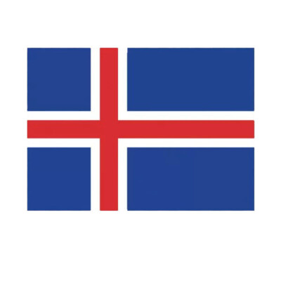 Icelander Flag Sticker Decal