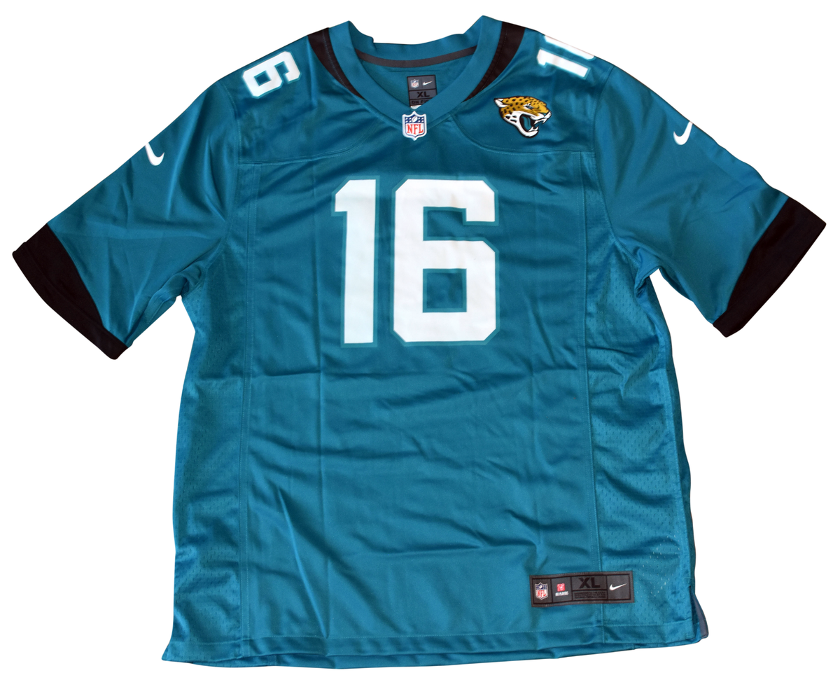 TREVOR LAWRENCE SIGNED JACKSONVILLE JAGUARS #16 TEAL NIKE JERSEY