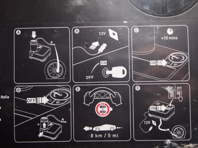 Tire Compressor Fix&Go Jeep Renegade BU 17-19 68357357AA New OEM Mopar maserati