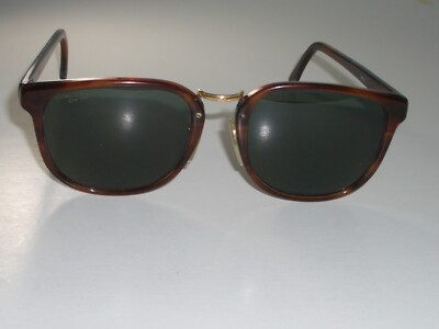VINTAGE B&L RAY-BAN W0927 G15 UV SHINY TORTOISE PREMIER