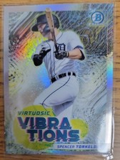 2022 Bowman Chrome Baseball SPENCER TORKELSON RC Virtuosic Vibrations Refractor