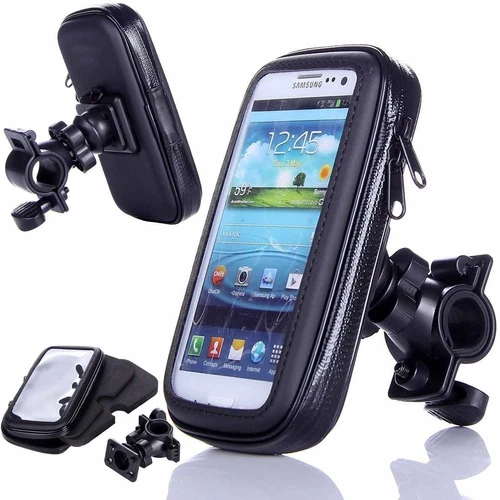 Samsung Galaxy Bike Phone Mount Bicycle Handlebar Holder Adjustable 360 Rotating