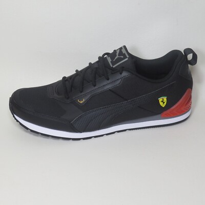 PUMA Scuderia Ferrari x Track Racer Black Saffron Men\'s Size 11 Sneakers PUMA Scuderia Ferrari x Track Racer Black Saffron Sneakers  main image 3