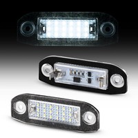 2X Led Kennzeichenbeleuchtung Kompatibel Mit Volvo C70 S40 S60 S80 V50 V60