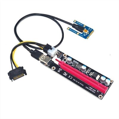 1X(Mini PCIe zu PCI Express 16X Riser für Laptop Externe Grafik Karte EXP GD m2