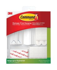 3M White Assorted Picture Hanging Kit 5 lb 38 pk 0.62 per strip