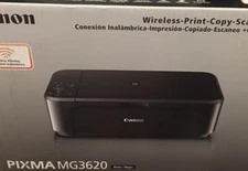 Canon Black Pixma MG3620 Wireless All-in-One Color Inkjet Printer | Sealed