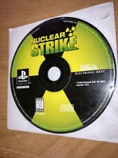 Nuclear Strike PS1 Playstation 1 1997 Black Label Disc Only Tested Working