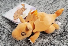 Keychain Plush Japanese Pokemon Fainted Knocked Out Charizard Sentou Funtou New