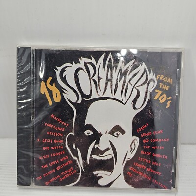 18 Screamers from the 70s by Various Artists (CD, Apr-1995, JCI Associated...