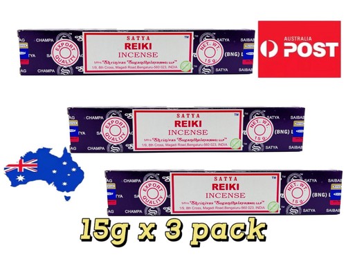 Satya Incense Sticks AU stock Meditation Home Yoga Fragrance 15gx3 Packs - Picture 10 of 21