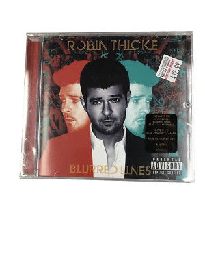 Blurred Lines by Robin Thicke (CD, 2013) Explicit Content - New(Sealed)