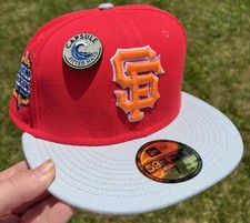 New Era San Francisco Giants 2012 World Series White Claw Fitted Hat 7 1/8