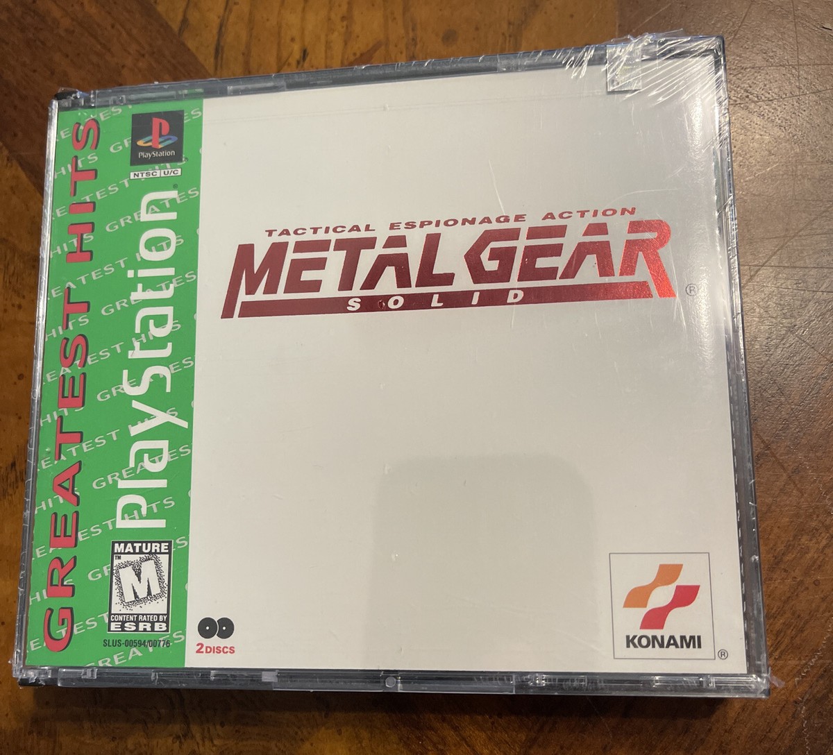 Metal Gear Solid -Sony PlayStation 1 (1999) (SLES-01507) for sale