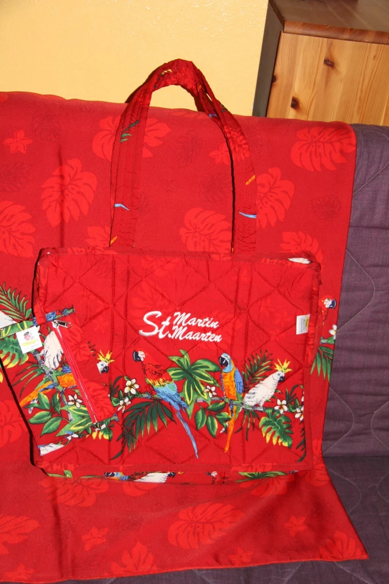Sac de plage avec pochette new arrivals