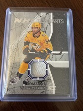 Roman Josi Jersey Game Used 2024-25 Artifacts Nashville #NR-17