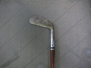 Antique Vintage Wood Shaft Kroydon 3 Iron