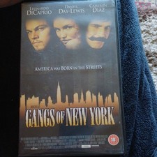 GANGS OF NEW YORK (VHS) BIG BOX