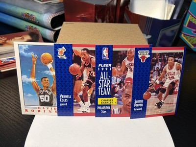 28 Stück 1991 92 Fleer Basketball