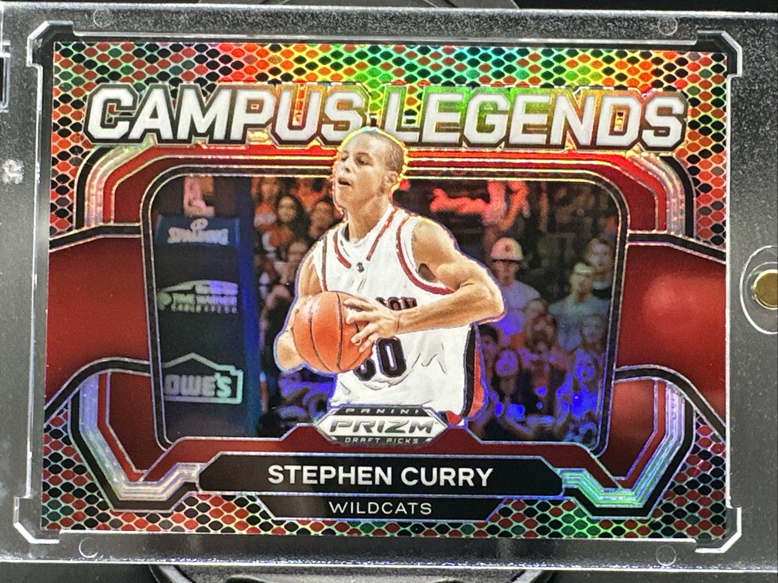 Stephen Curry 2024 Panini Prizm Draft Picks Campus Legends Snakeskin #2