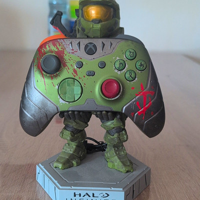 Microsoft Xbox Wireless Controller Halo Design Grün/Schwarz Xbox One/Series