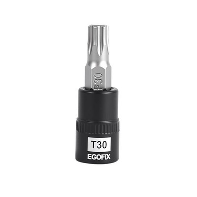 EGOFIX 1/4 Inch Drive x T30 Torx Bit Socket