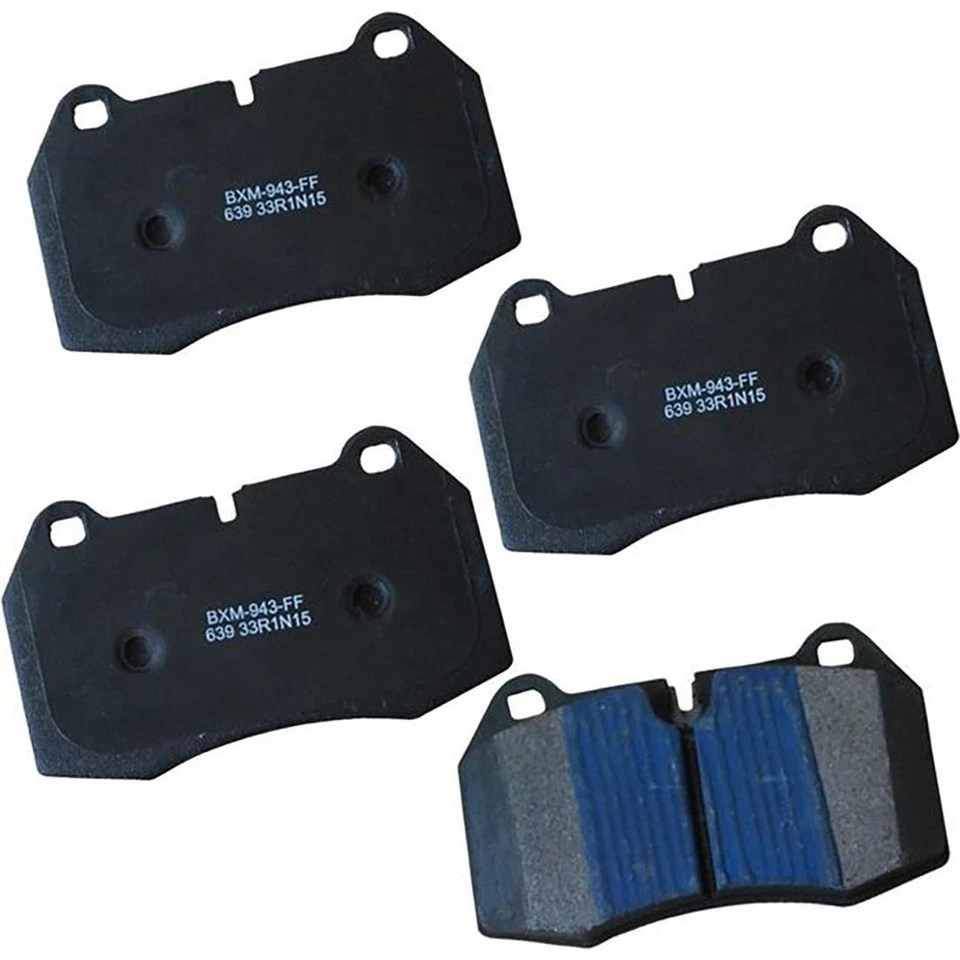 Juego de 2 pastillas de freno de disco delanteras traseras STOP BY BENDIX para Maserati Quattroporte 2004 Foto 2 de 3