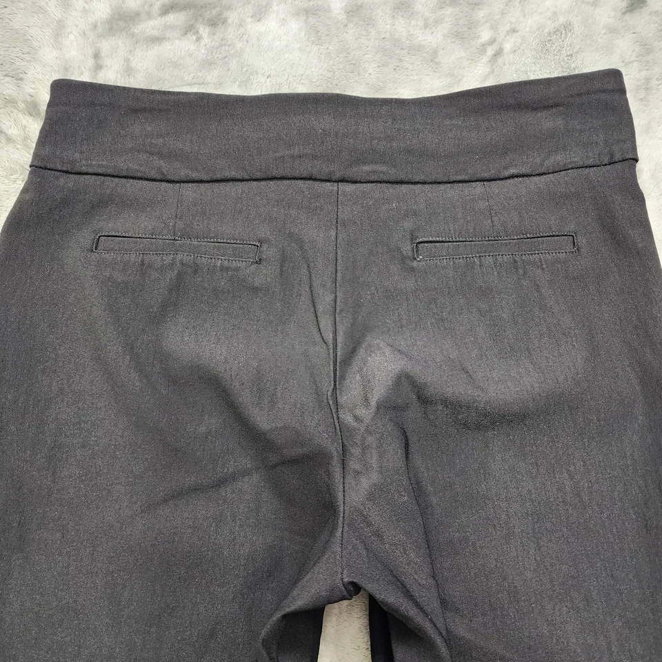 Pantalones Charter Club para mujer 6S CORTOS negros calce clásico tiro medio capri corto Foto 3 de 4