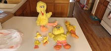 6 -Talking Big Bird Plush Lot Sesame Street 5" - 21" tall